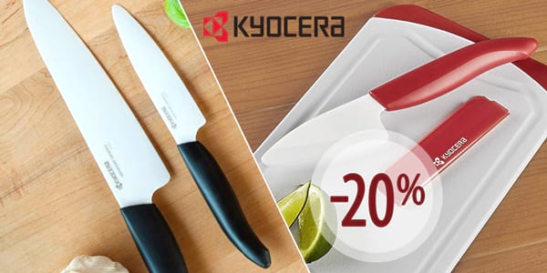 ​Все ножи Kyocera — на 20% дешевле!