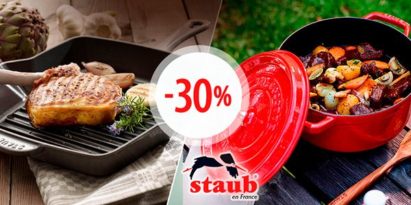 ​Посуда Staub со скидкой 30%