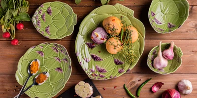 Актуальный тренд – природные текстуры в дизайне посуды