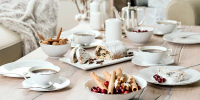 Белый фарфор как признак стиля