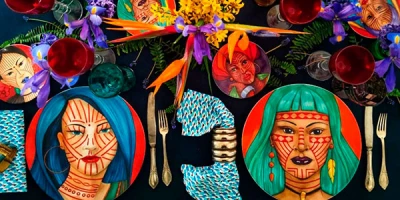 Посуда в стиле авангард