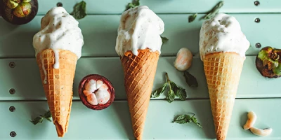 Подача мороженого как искусство