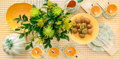 Яркая элегантность: как добавить сочные акценты в сервировку стола и сохранить стиль