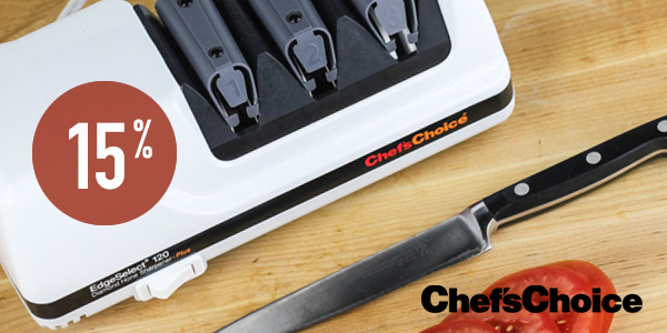 ​Обстановка обостряется: премиум-точилка Chef’s Choice теперь дешевле!