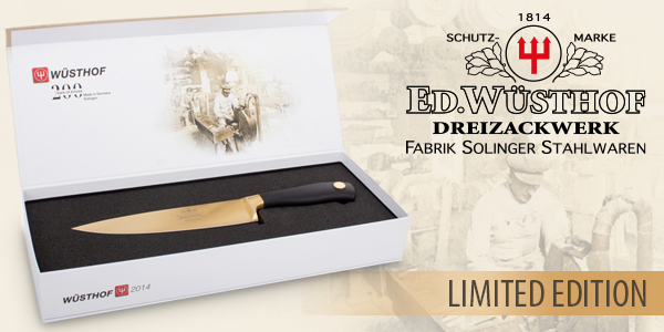 ​Всего 25 золотых ножей Wuesthof — для главных ценителей