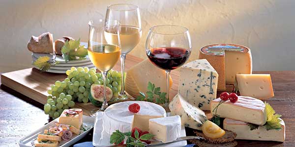 Сыр и вино: вкус и подача