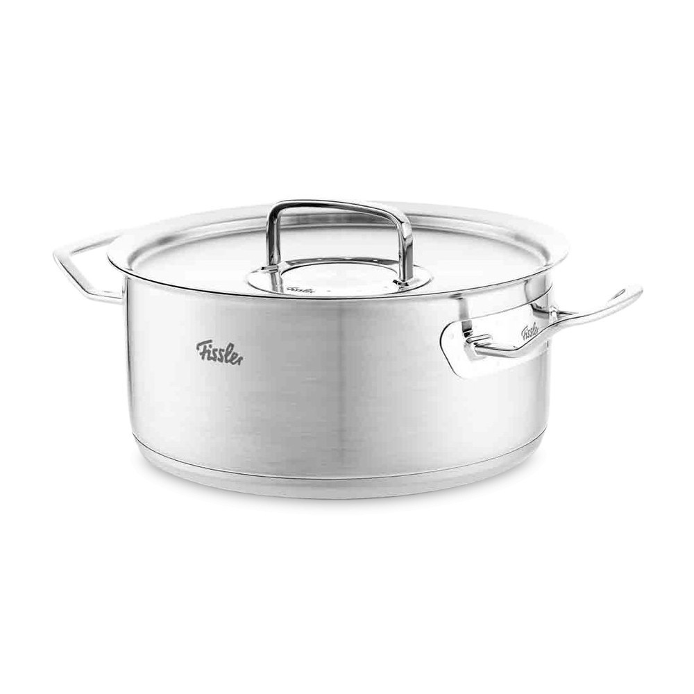 8413824 FISSLER, Кастрюля с крышкой, диаметр: 24 см, объем: 4,6 л, материал: нержавеющая сталь 18/10, цвет: стальной, серия Original profi collection, FISSLER, Германия – купить в интернет магазине по доступным ценам